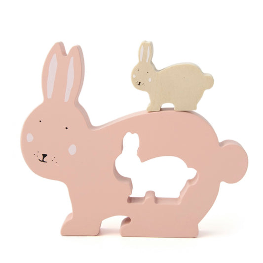 Trixie - Baby Puzzel - Mrs. Rabbit
