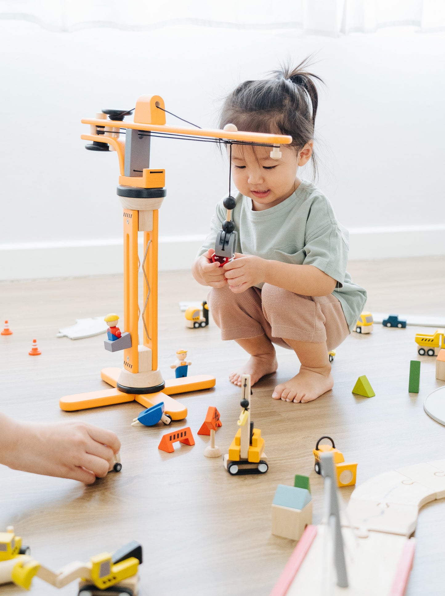 PlanToys - Crane Set