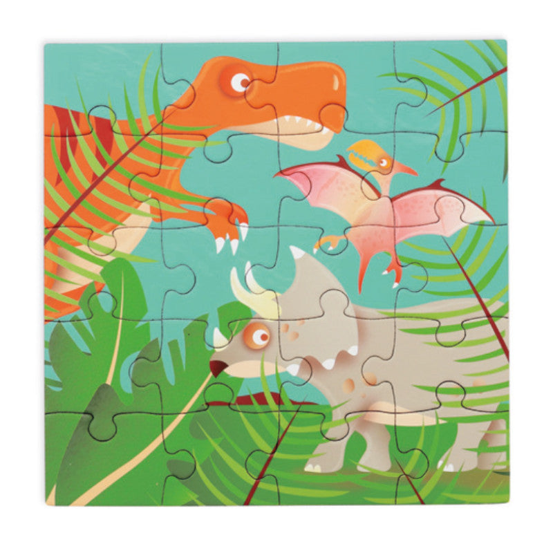 Scratch - Magnetisch Puzzelboek To Go - Dinosaurus