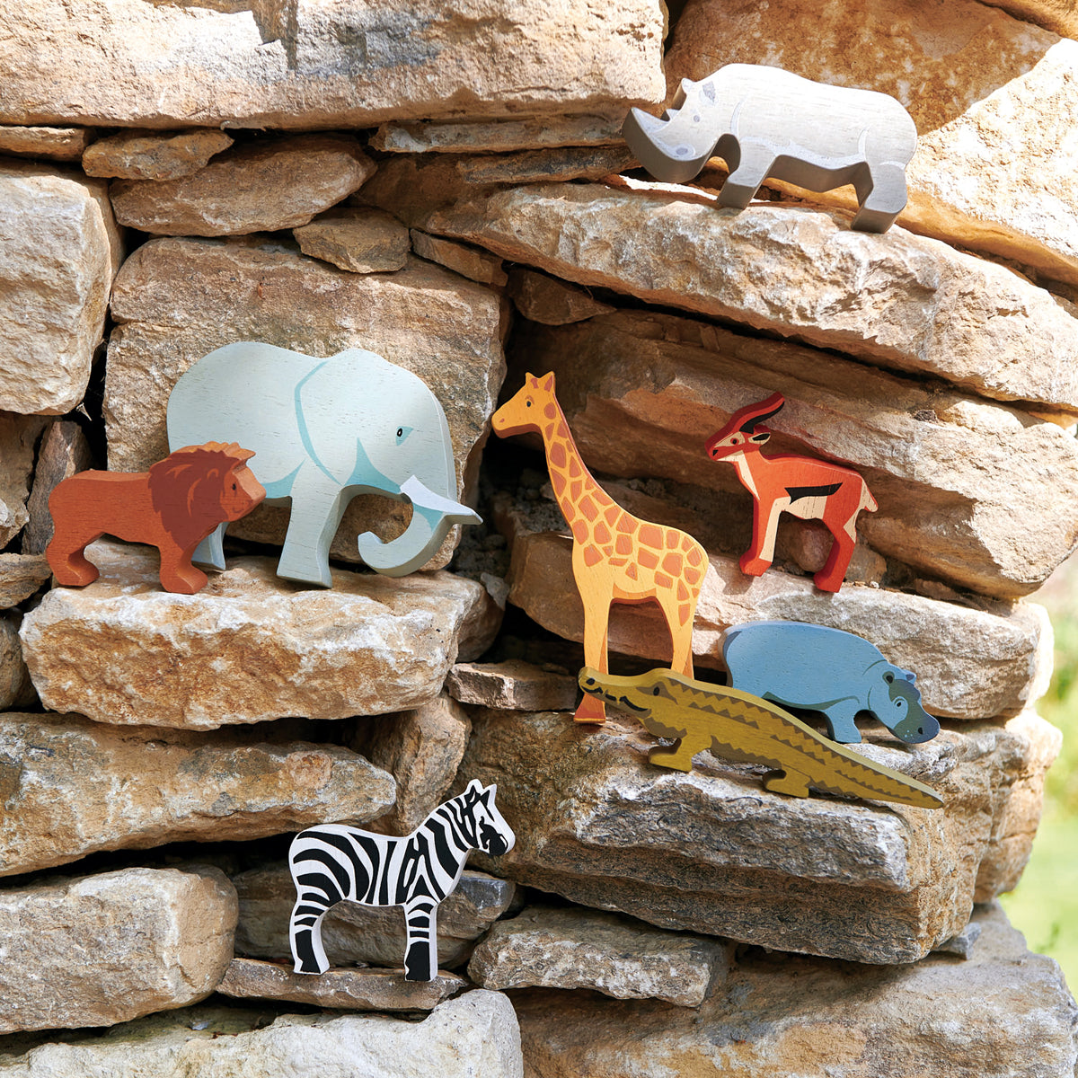 Tender Leaf Toys - Safari Animals