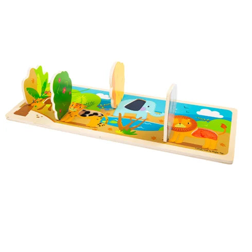 Bigjigs - Sensory Board - Jungle