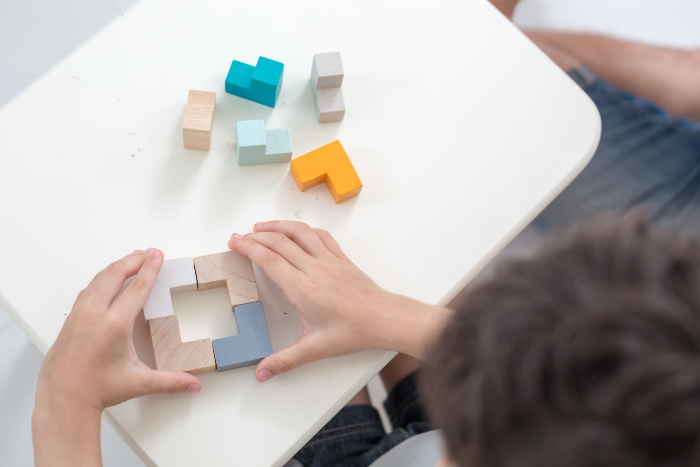 PlanToys -  3D puzzle cube
