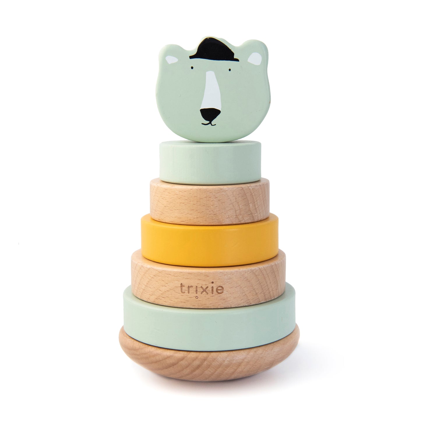 Trixie - Houten stapeltoren  - Mr. Polar Bear