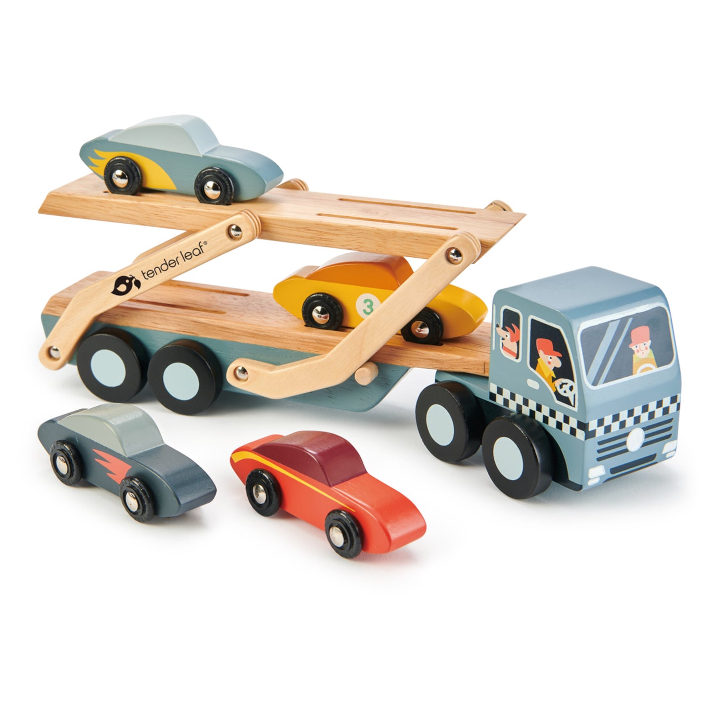Tender Leaf Toys - Car transporter