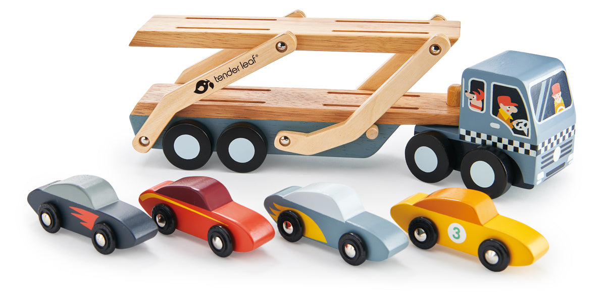 Tender Leaf Toys - Car transporter