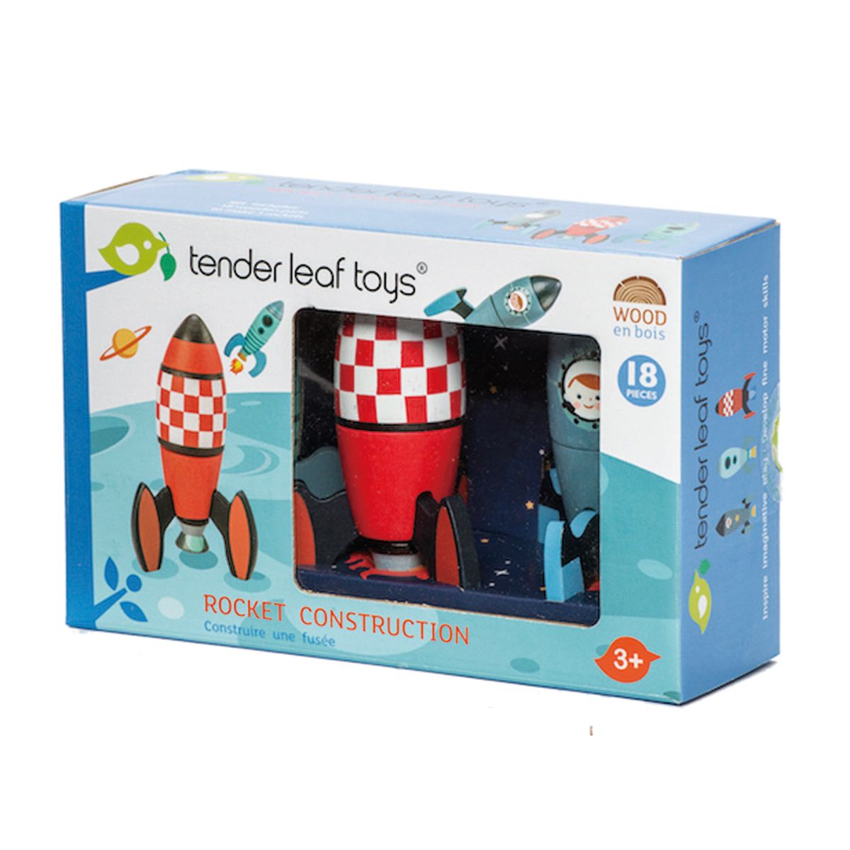 Tender Leaf Toys - Rocket Construction