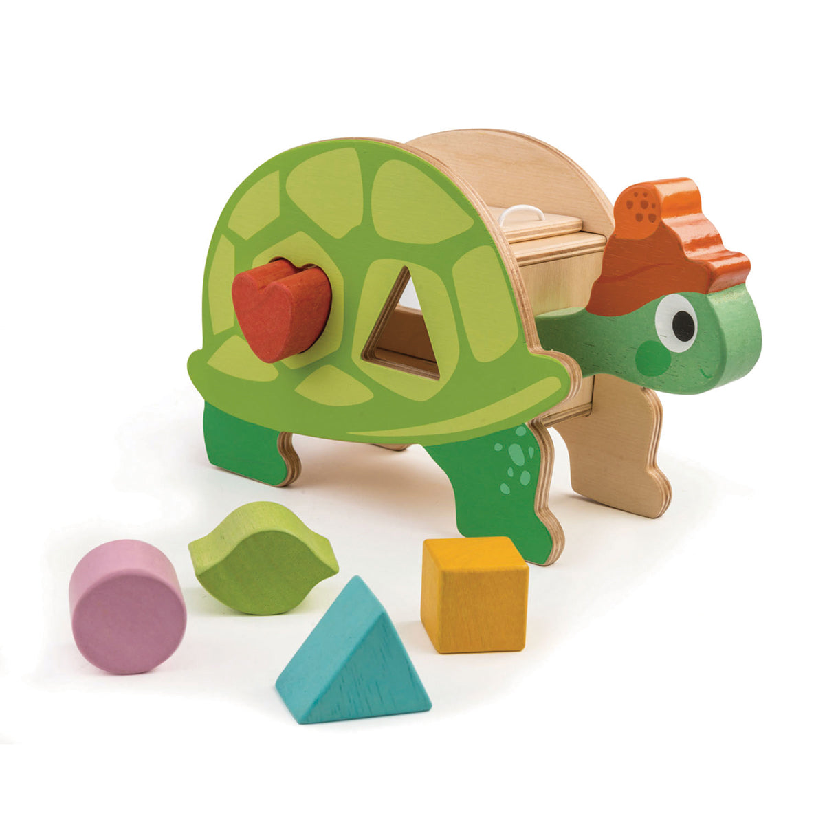 Tender Leaf Toys - Tortoise Shape Sorter