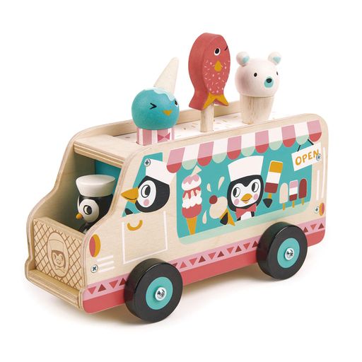 Tender Leaf Toys - Penguin's Gelato Van