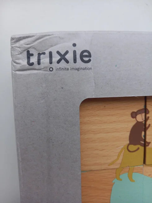 TWEEDEKANS - Trixie -  Wooden puzzle blocks