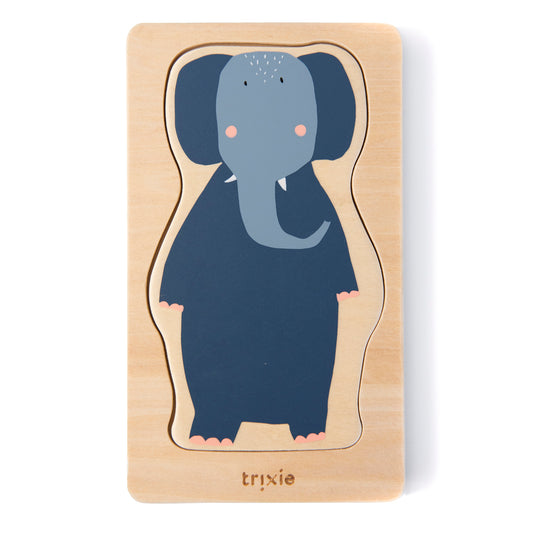 Trixie - Houten Puzzel vier lagen