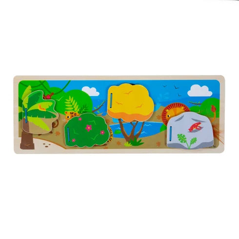 Bigjigs - Sensory Board - Jungle