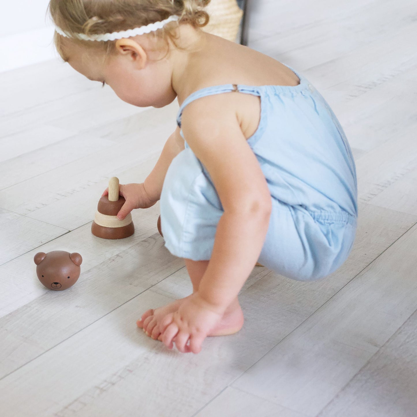 Wee Gallery - Wooden Stacker - Bear