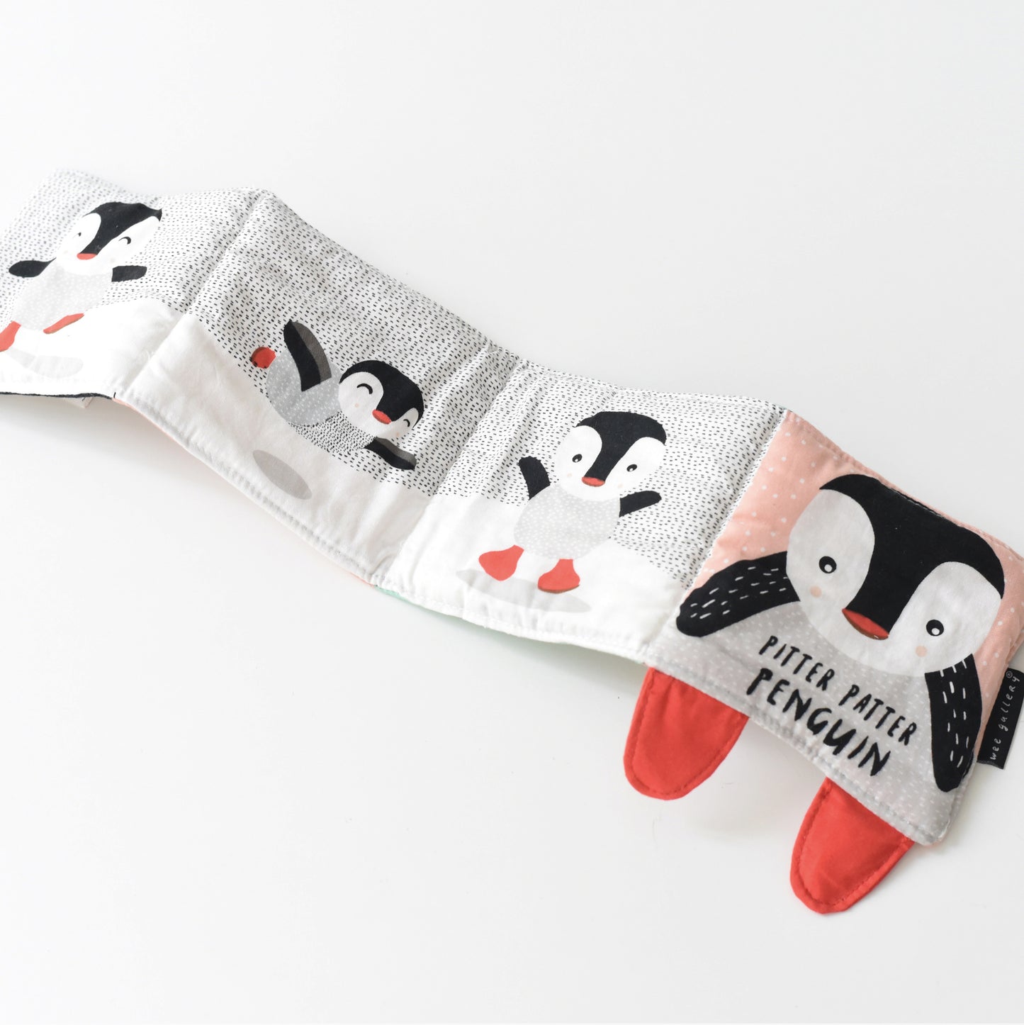 Wee Gallery - Soft book - Pitter Pater Penguin