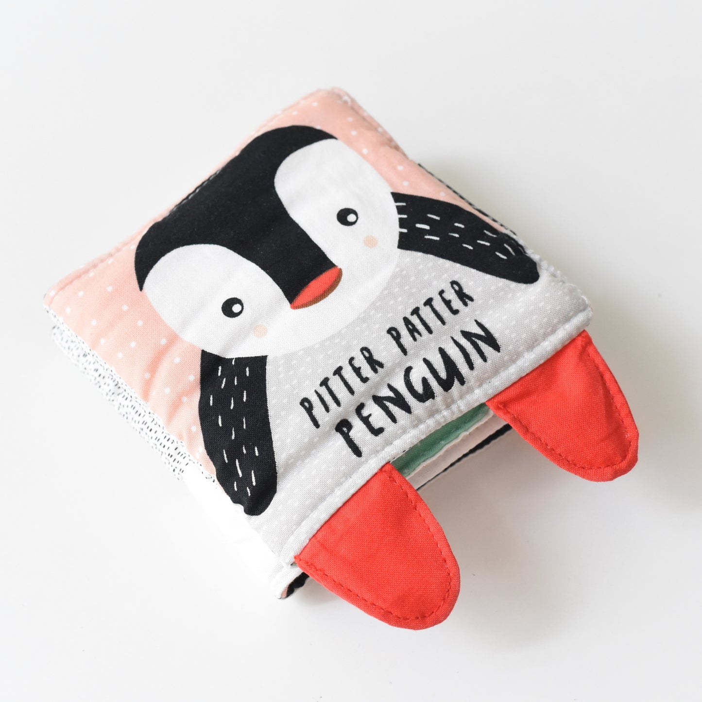 Wee Gallery - Soft book - Pitter Pater Penguin