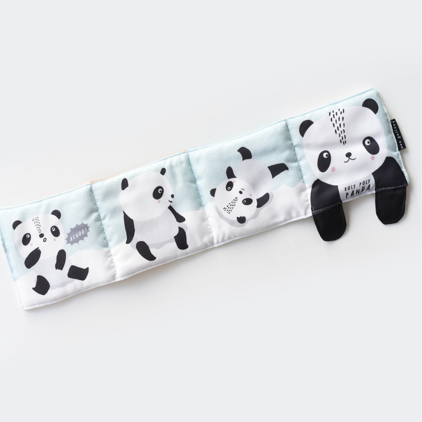 Wee Gallery -  Soft Book - Roly Poly Panda