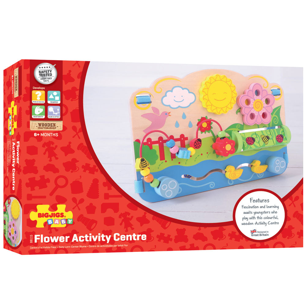 Bigjigs - Flower Activity Centre