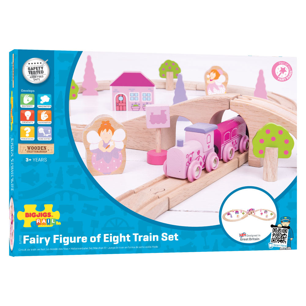 Bigjigs Rail - Fairy Figure of Eight Train Set