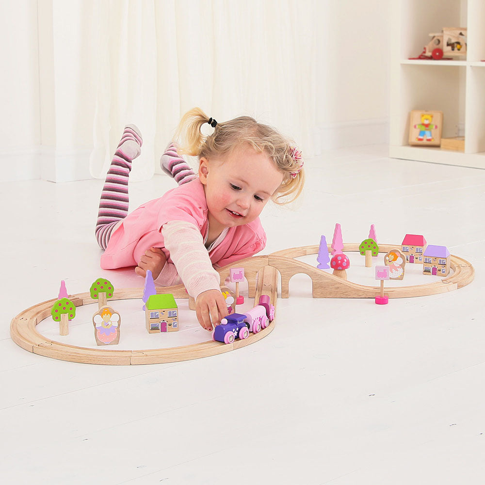 Bigjigs Rail - Fairy Figure of Eight Train Set