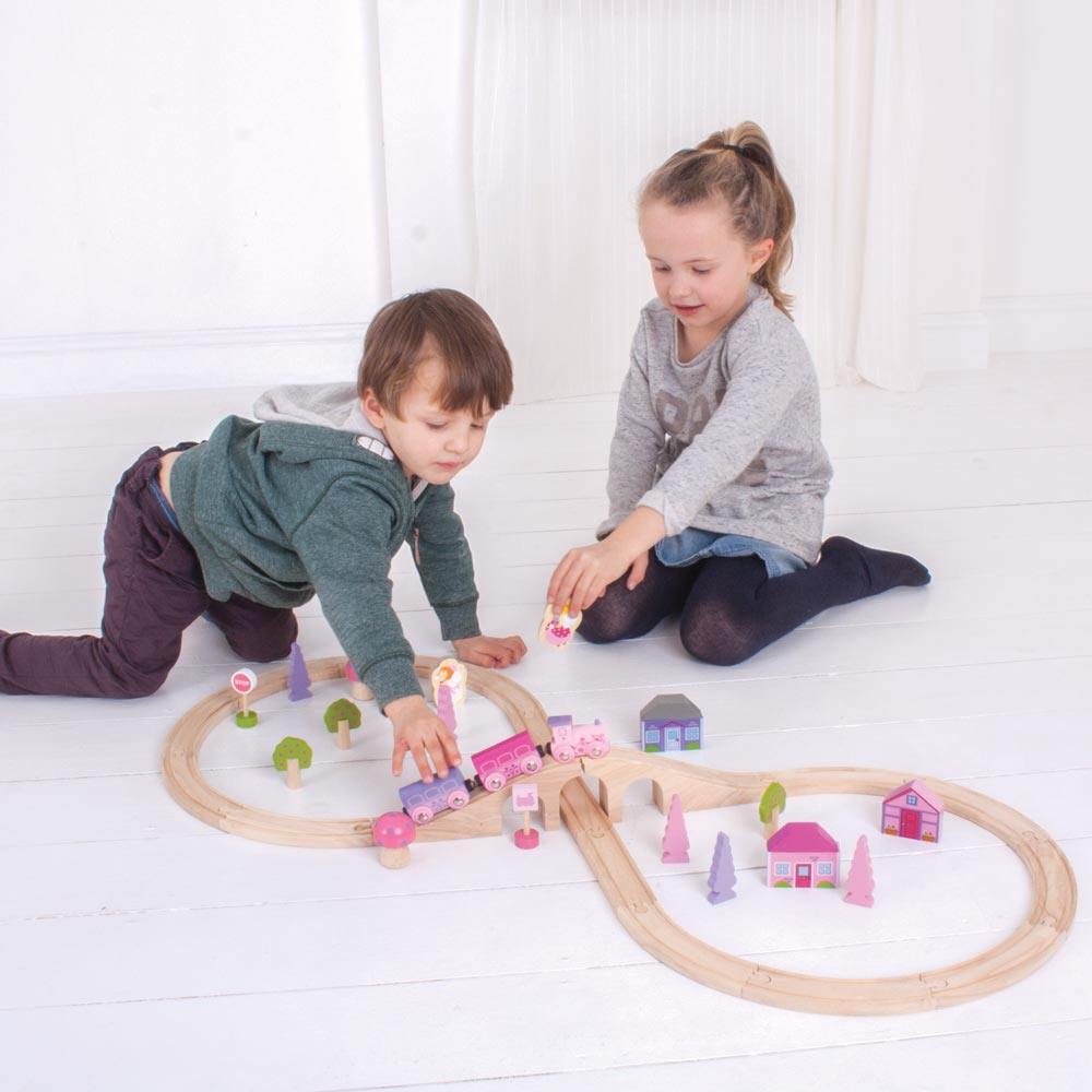 Bigjigs Rail - Fairy Figure of Eight Train Set