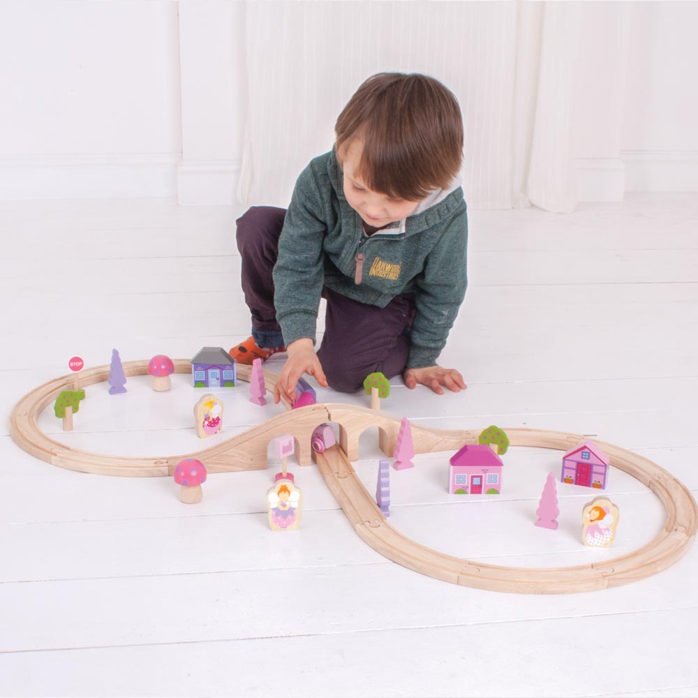 Bigjigs Rail - Fairy Figure of Eight Train Set