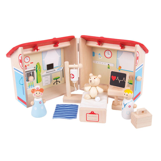 Bigjigs - Hospital Mini Playset