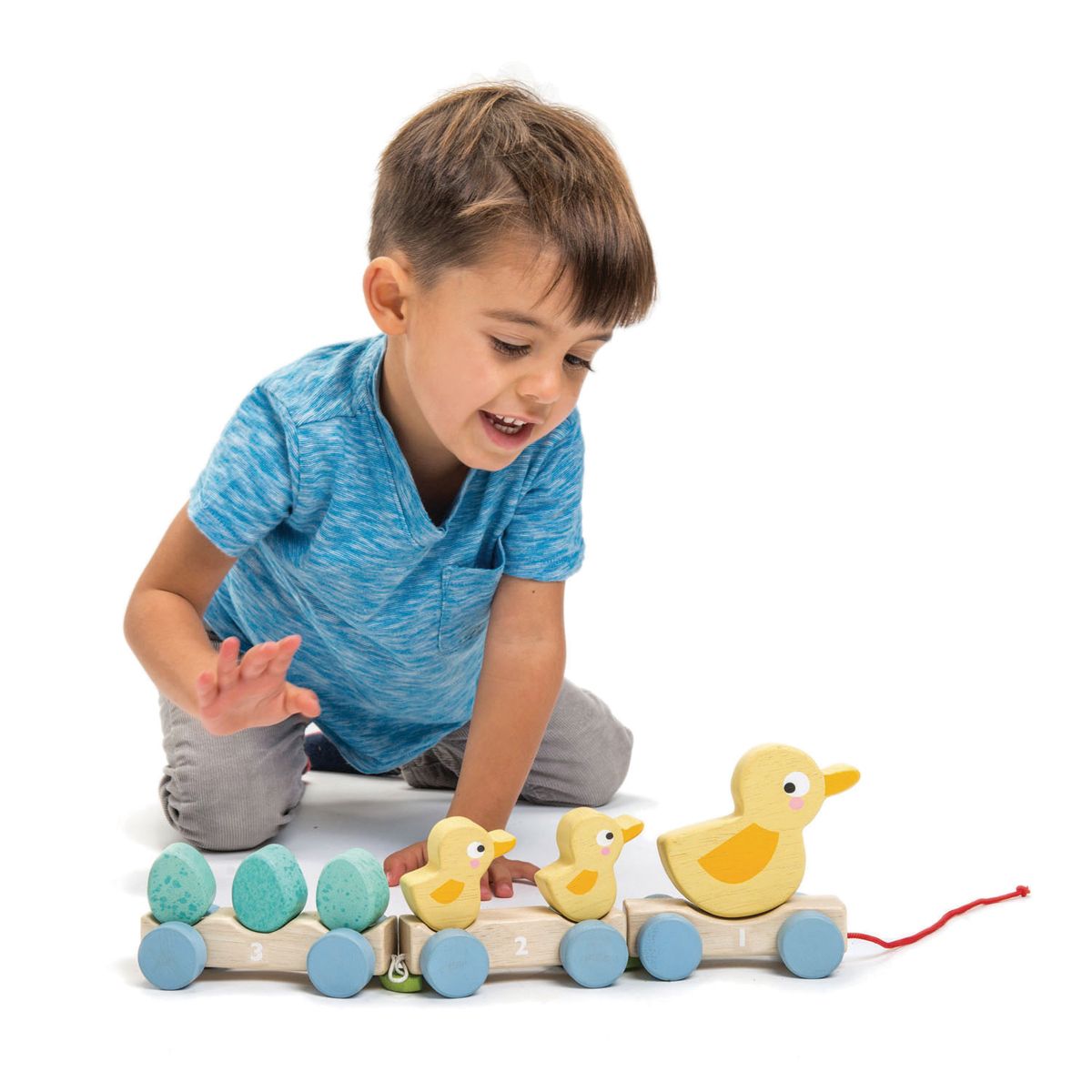 Tender Leaf Toys - Trekfiguur eendjes