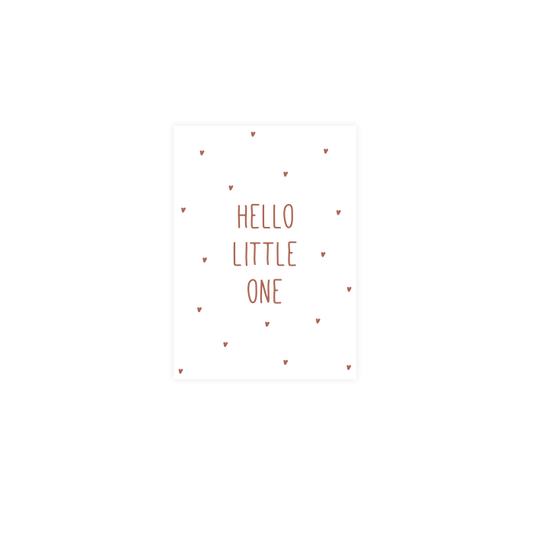 SUS Design - Wenskaart Hello Little One