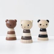 Wee Gallery - Wooden Stacker - Bear