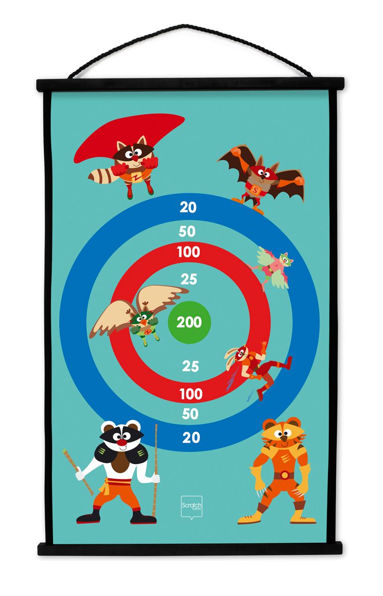 Scratch - Start To Dart - Superhelden