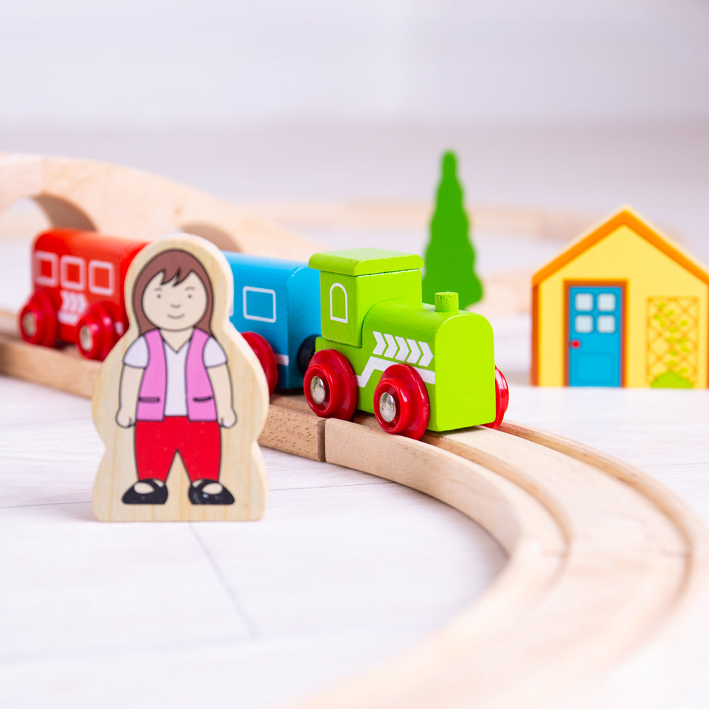 TWEEDEKANS - Bigjigs Rail - Figure of Eight Train Set