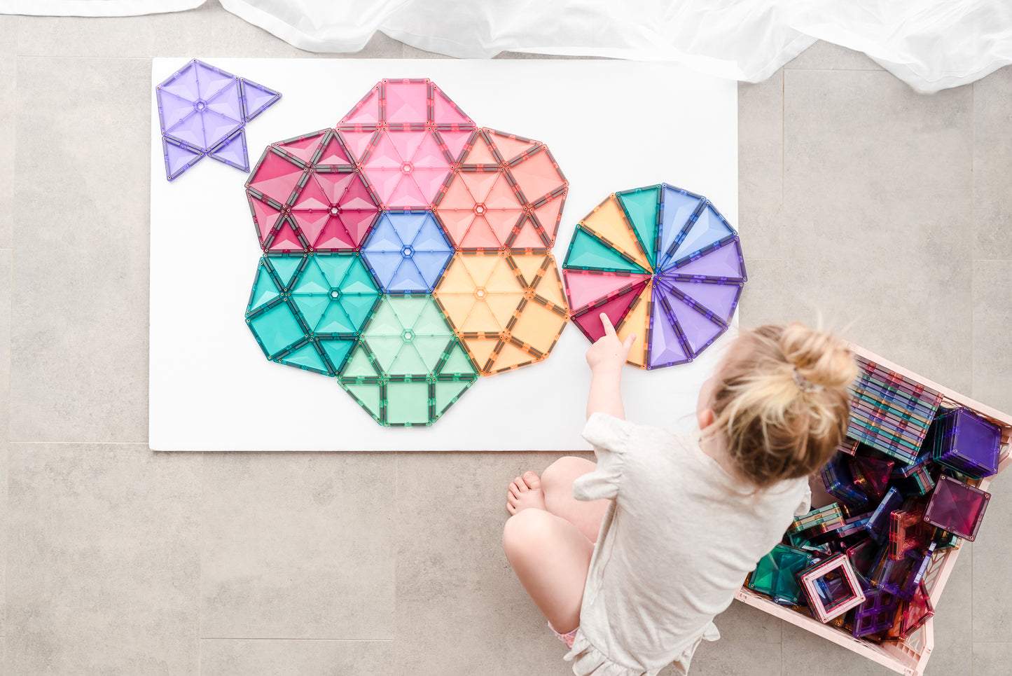 Connetix - Pastel Mega pack - 202 stuks